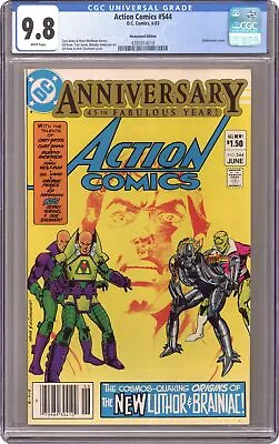 Buy Action Comics #544N CGC 9.8 Newsstand 1983 4385914018 • 151.71£