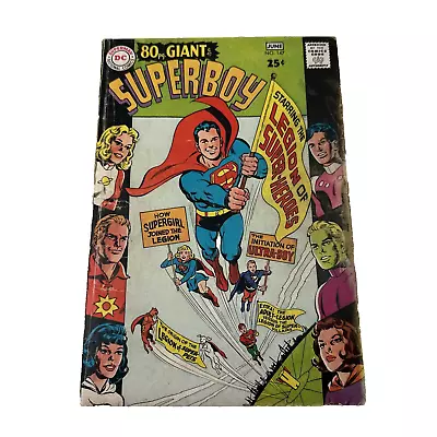 Buy 80 Page Giant Superboy#147 Legion Of Super-heroes Dc Comics Square Bound 1968 • 23.29£