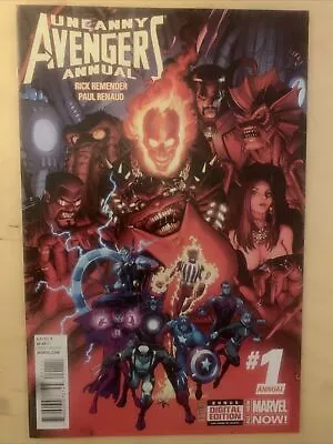 Buy Uncanny Avengers Annual #1, Marvel Comics, June 2014, NM • 4.70£