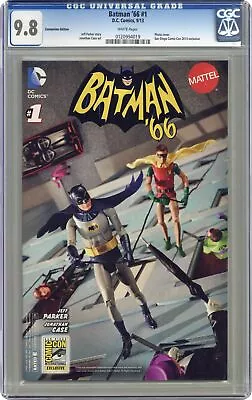 Buy Batman '66 #1 SDCC Mattel Toy Photo Variant CGC 9.8 2013 0120994020 • 112.61£