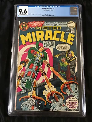 Buy DC 1972  Apokalips Trap  Mister Miracle #7 CGC 9.6 NM+ W/ Jack Kirby Art & Cover • 97.08£