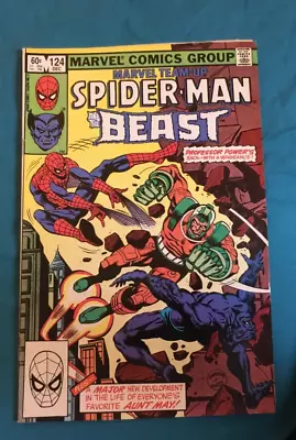 Buy Free P & P; Marvel Team-Up #124 , Dec 1982: Spider-Man And The Beast! • 5.99£