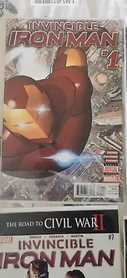 Buy Invincible Iron Man (2015) Full Run #1-14 Marvel Comics Keys And 1st Appearances • 130£
