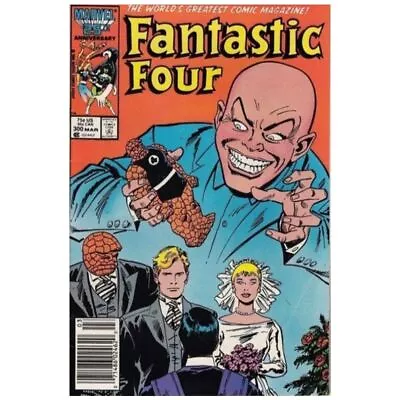 Buy Fantastic Four #300 Newsstand  - 1961 Series Marvel Comics VF [l@ • 3.46£