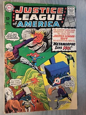 Buy Justice League Of America #42 Metamorpho Says No! DC Comics 1966 • 3.88£