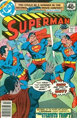 Buy Superman #332 GD/VG 3.0 1979 Stock Image Low Grade • 2.10£