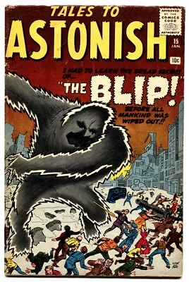 Buy Tales To Astonish #15  1961 - Marvel  -VG+ - Comic Book • 285.40£