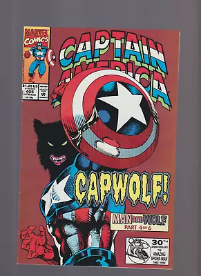 Buy Captain America #405 (1992) FIRST APPERANCE CAP WOLF STORY AND COVER • 15.14£