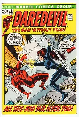 Buy Daredevil #83 (1964) Windsor-Smith WEISS Everett 1972 Raw Unrestored Bronze Age • 23.29£