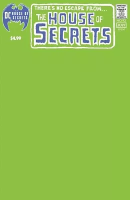Buy 🏚️ House Of Secrets #92 Facsimile Edition (2024) Cvr C Blank   *8/14/24 Presale • 3.79£