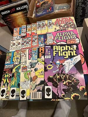 Buy Alpha Flight 4-8,12,16,35,36,42,47 Annual 1 Special 3 Comic Book Lot • 15.53£