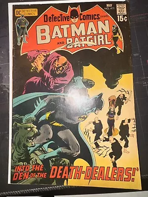 Buy DC Comics DETECTIVE COMICS (BATMAN & BATGIRL) #411 May 1971 Book Death Dealers • 232.97£