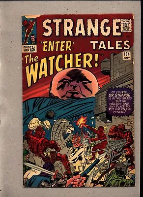 Buy Strange Tales #134_july 1965_good/very Good_ Enter: The Watcher _dr. Strange! • 0.99£