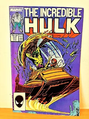 Buy The Incredible Hulk #331 VFN 1987 *FIRST PETER DAVID ISSUE -TODD MACFARLANE ART* • 13.99£