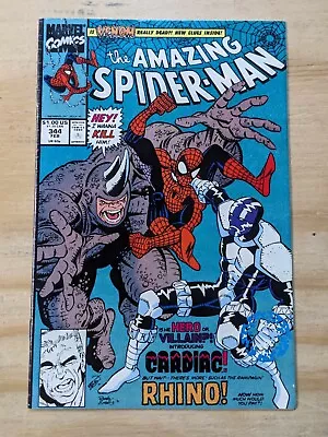 Buy Amazing Spider-Man #344) Key Issue 1st Appearance Of Cletus Kasady Marvel 1991 • 19.45£