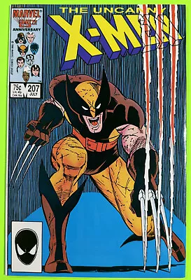 Buy Uncanny X-men #207 (marvel 1986) Iconic Wolverine John Romita Jr. Cover 9.2 • 14.72£
