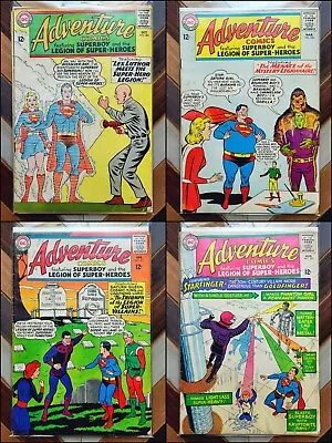 Buy Adventure Comics #325 330 331 335 (DC 1964) Silver Age Luthor/Legion/Starfinger • 26.39£