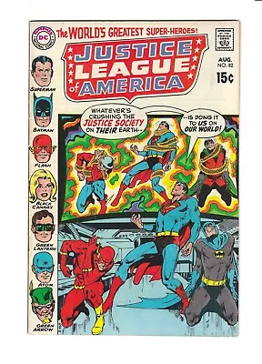 Buy Justice League Of America #82: Dry Cleaned: Pressed: Bagged: Boarded! VF-NM 9.0 • 34.15£