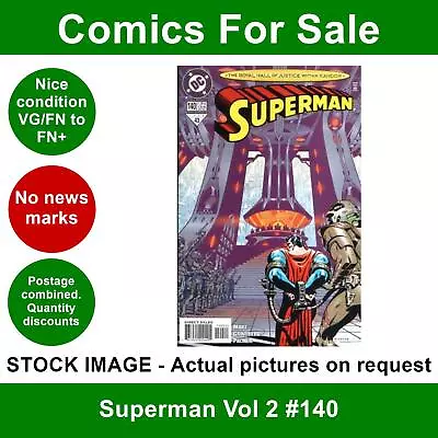 Buy DC Superman Vol 2 #140 Comic - VG/FN+ 01 December 1998 • 3.49£