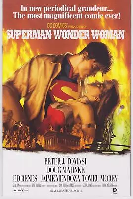 Buy Superman / Wonder Woman #17 - Movie Poster Variant Cover (DC) - US • 5.06£