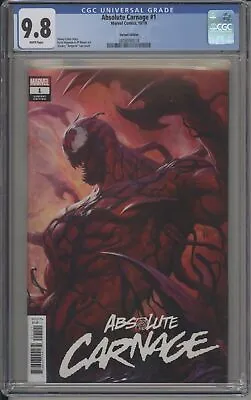 Buy Absolute Carnage #1 - Cgc 9.8 - Stanley  Artgerm  Lau Variant - Donny Cates • 92.41£