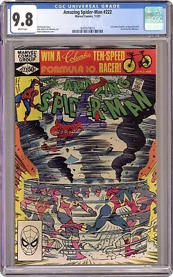 Buy Amazing Spider-Man #222 CGC 9.8 1981 4387619015 • 166.97£