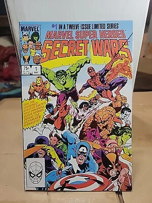 Buy 1984 Marvel Super Heroes Secret Wars #1 Blue Galactus Error Key Rare • 33.39£