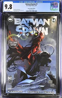 Buy Batman/Spawn 💥 Barnes & Noble Edition CGC 9.8! 💥(2023, DC) • 69.89£
