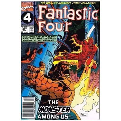 Buy Fantastic Four #357 Newsstand  - 1961 Series Marvel Comics NM+ [u~ • 9.09£