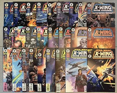 Buy Star Wars: X-Wing Rogue Squadron  #1-29 + 1/2 26 Books Near Full Run #21 Signed • 77.62£