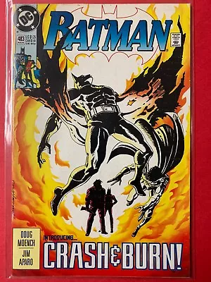 Buy DC Comics: BATMAN  CRASH & BURN! #483  AUG 92 • 7.76£