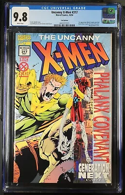 Buy CGC 9.8 Uncanny X-Men #317 (10/1994) 1st App Blink Wraparound Cover Foil Edition • 54.46£