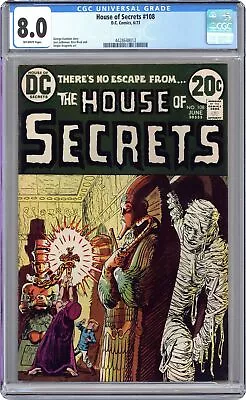 Buy House Of Secrets #108 CGC 8.0 1973 4428648012 • 89.31£
