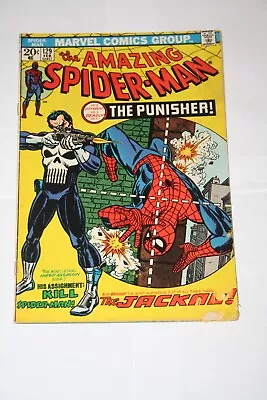 Buy Amazing Spiderman 129! 1974! 1st Appearance Of The Punisher! Grail Key! • 776.60£