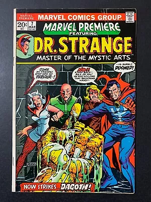 Buy Marvel Premiere #7 *vg/fn (5.0)* (1973)  Doctor Strange!  Wong!  Lots Of Pics! • 7.73£