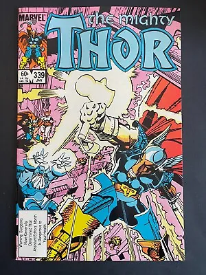 Buy Thor #339 - The Mighty Beta Ray Bill Walt Simonson 1984 Marvel Comics NM • 15.50£