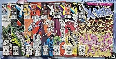 Buy The Uncanny X-Men #226, 227, 228, 229, 230, 231, 232, 233. Marvel. 1988. VF/VF+ • 26.40£