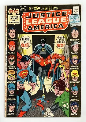 Buy Justice League Of America #91 FN 6.0 1971 • 47.37£