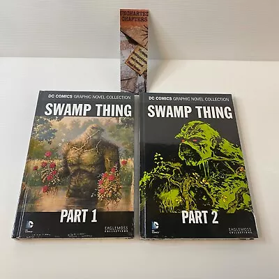 Buy Swamp Thing Part 1 & 2 Eaglemoss DC Comics Graphic Novel HB Bundle New Sealed • 19.99£