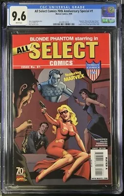 Buy All-Select Comics 70th Special CGC Graded 9.6 Blonde Phantom Taylor Swift • 77.65£