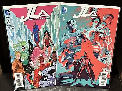 Buy 🔥2 JUSTICE LEAGUE Of AMERICA Variants #2 #3 - MANAPUL & TRADD MOORE Covers NM🔥 • 5.95£