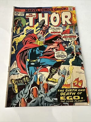 Buy The Mighty Thor No 228 - October 1974  Marvel Comics - Birty & Death Of Ego-Good • 4.66£