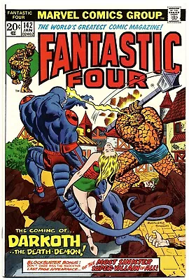 Buy FANTASTIC FOUR #142 VG, Marvel Comics 1974 Stock Image • 4.66£
