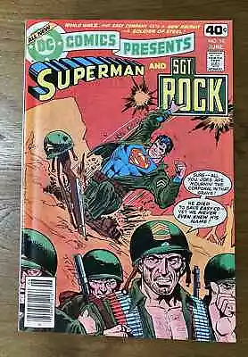 Buy DC Comics Presents #10 Superman & Sgt Rock Bronze Age Vf/nm • 4.67£