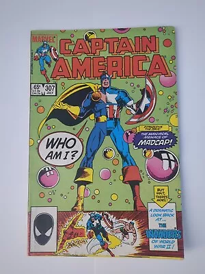Buy Captain America #307 Key 🔑1st Appearance Of MADCAP! 1985 -Must Read!- Offer's!  • 7.77£