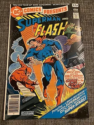 Buy DC Comics Presents #1 1978 4th Superman Vs The Flash Race • 10£