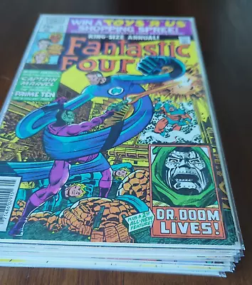 Buy Fantastic Four Annuals #15, 17, 18, 20-27 Marvel Comics • 61.35£