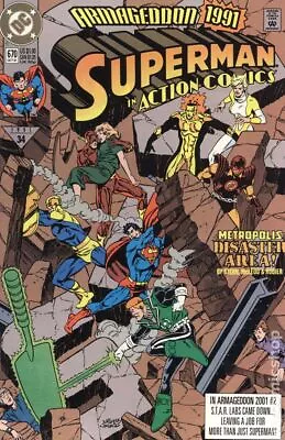 Buy Action Comics #670 VF 1991 Stock Image • 2.80£