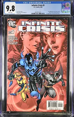 Buy Infinite Crisis #5 CGC 9.8 (2006, Jim Lee, DC) 💥 1st Jaime Reyes! 💥 • 100.95£