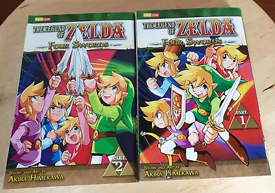 Buy The Legend Of Zelda – Four Swords #1&2 Akira Himekawa Manga Book English (Bamb) • 10£